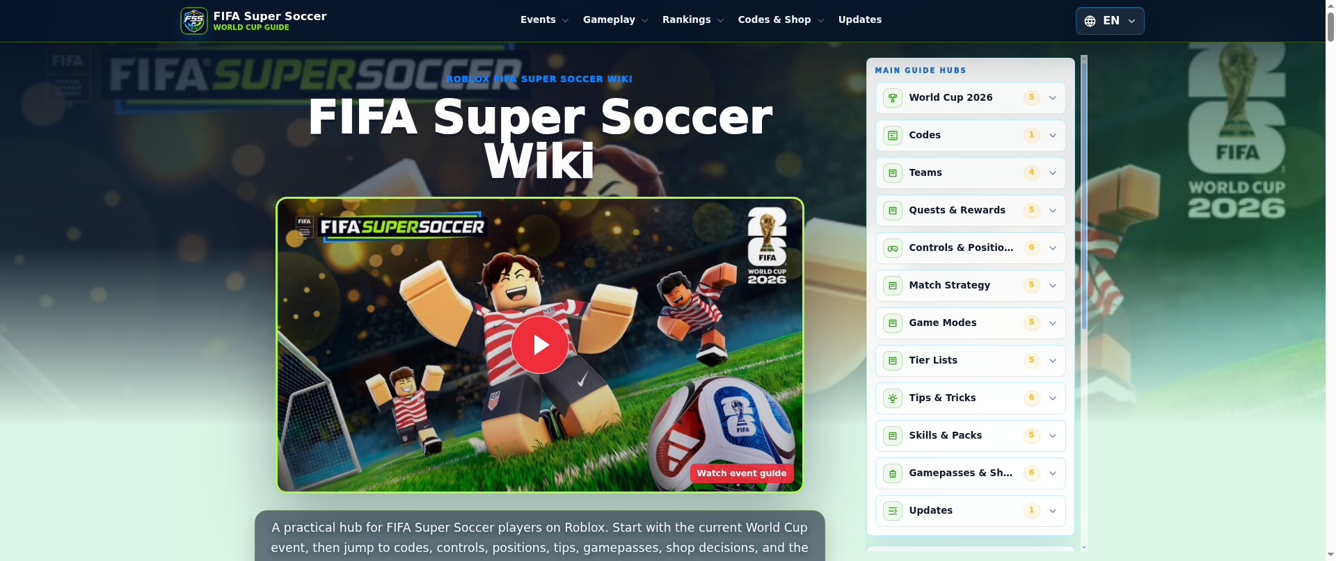 Screenshot of fifa-super-soccer.wiki