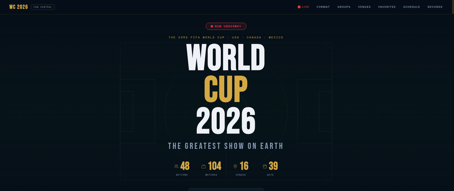 Screenshot of fifawc2026.online