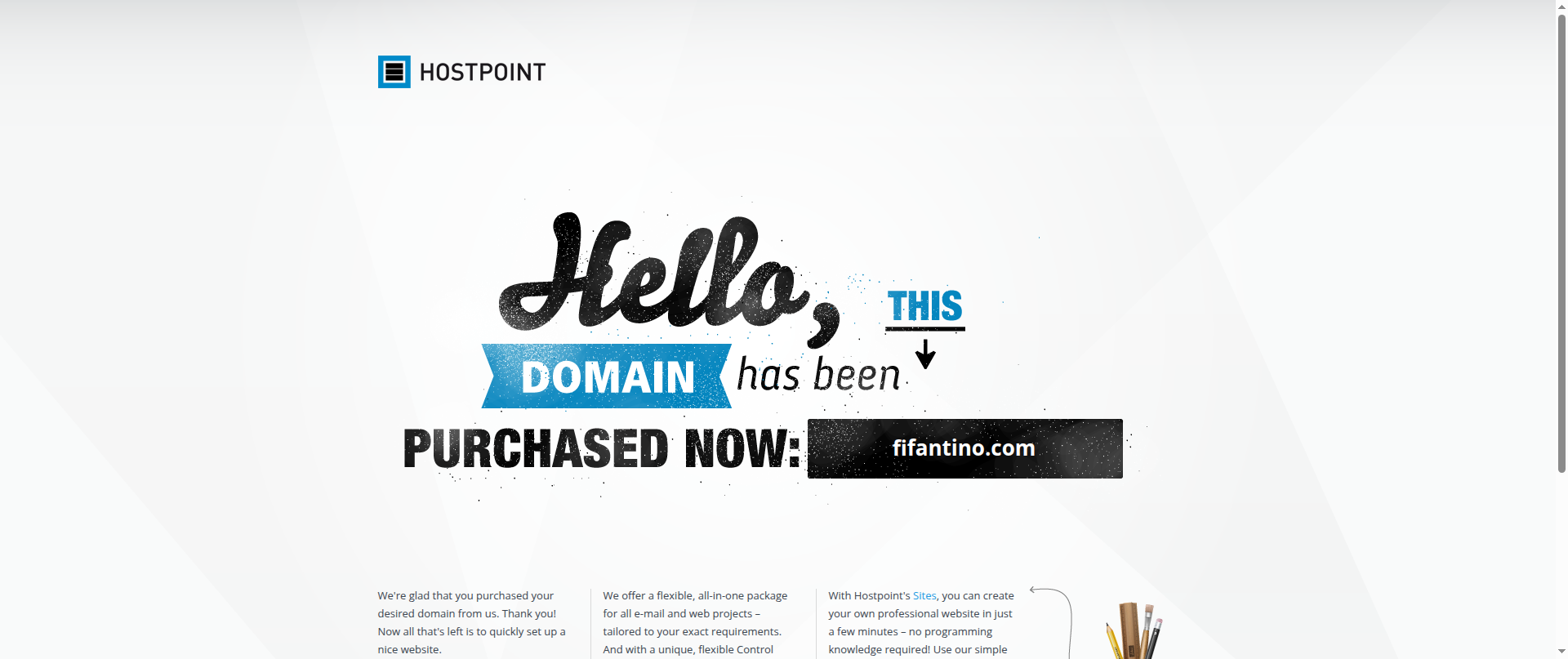 Screenshot of fifantino.com