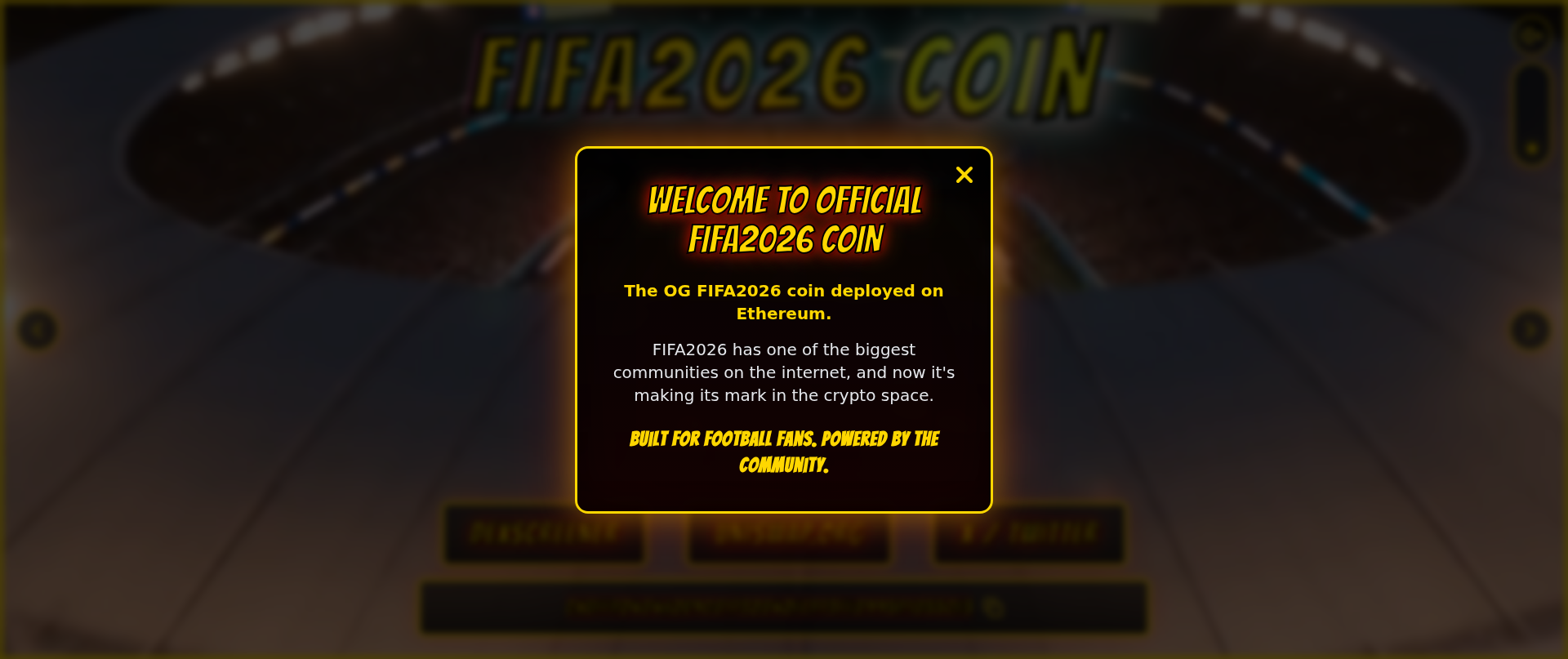 Screenshot of fifa2026.cool