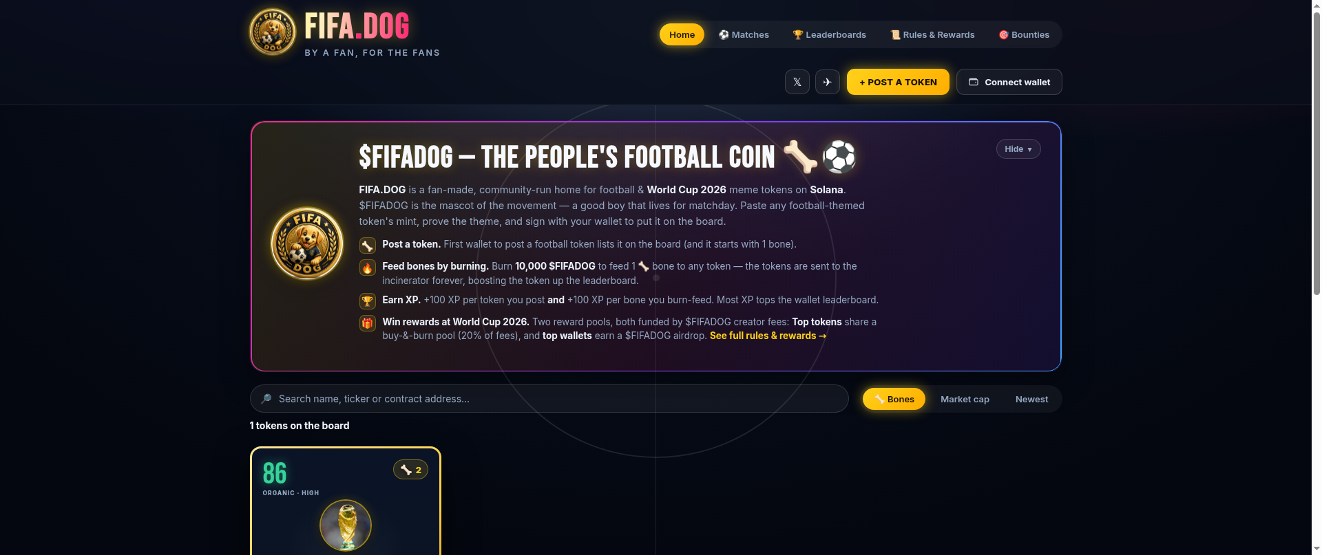 Screenshot of fifa.dog