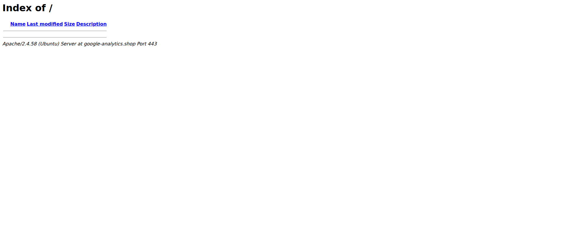 Screenshot of google-analytics.shop