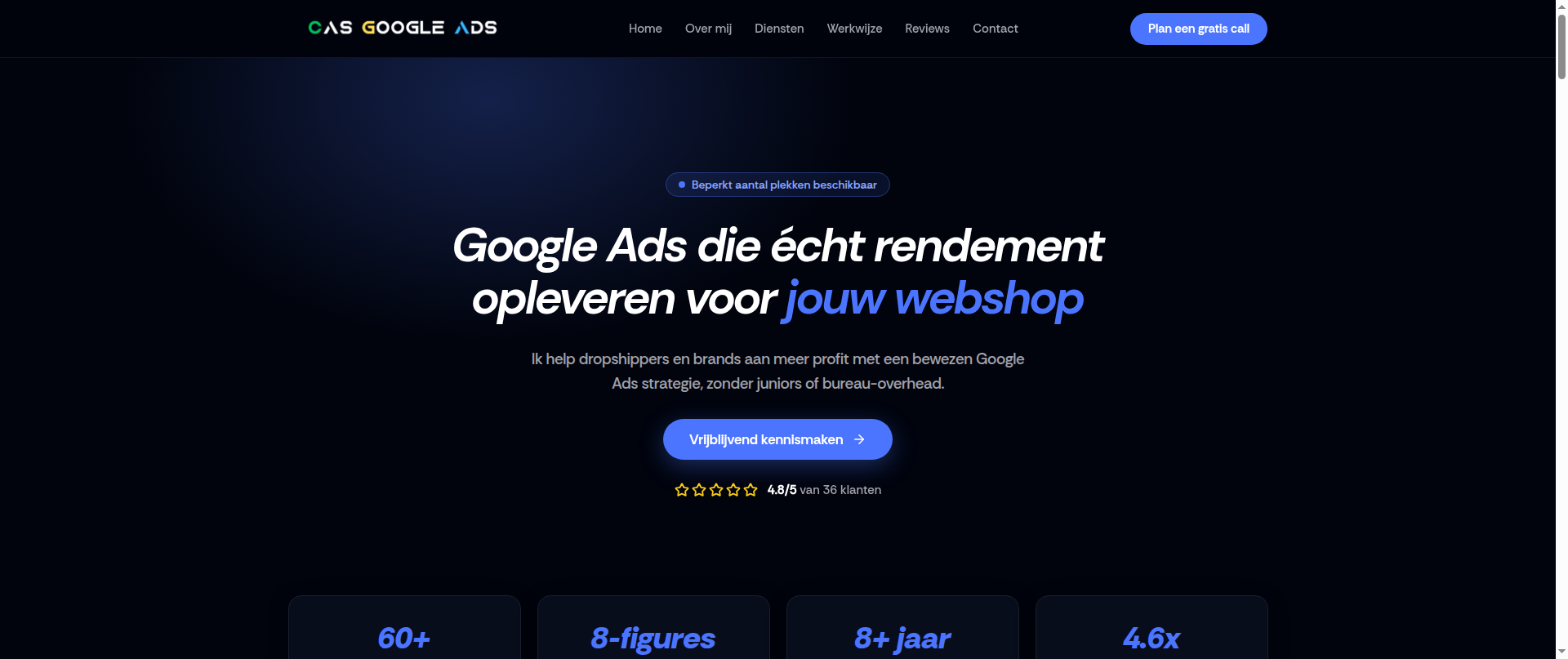 Screenshot of cas-google-ads.com