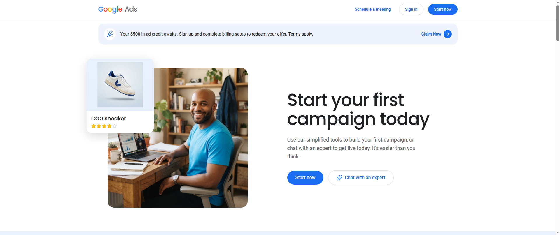 Screenshot of googlead.business