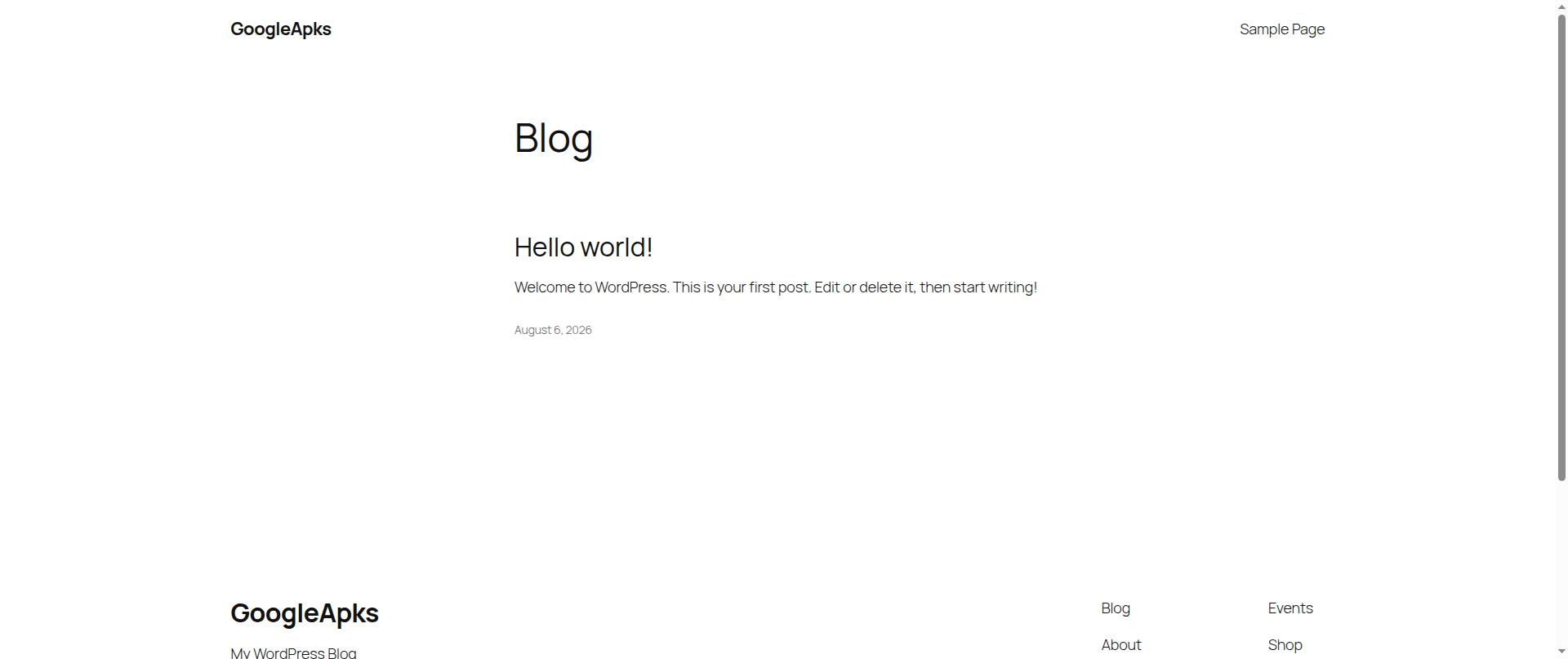 Screenshot of googleapks.com