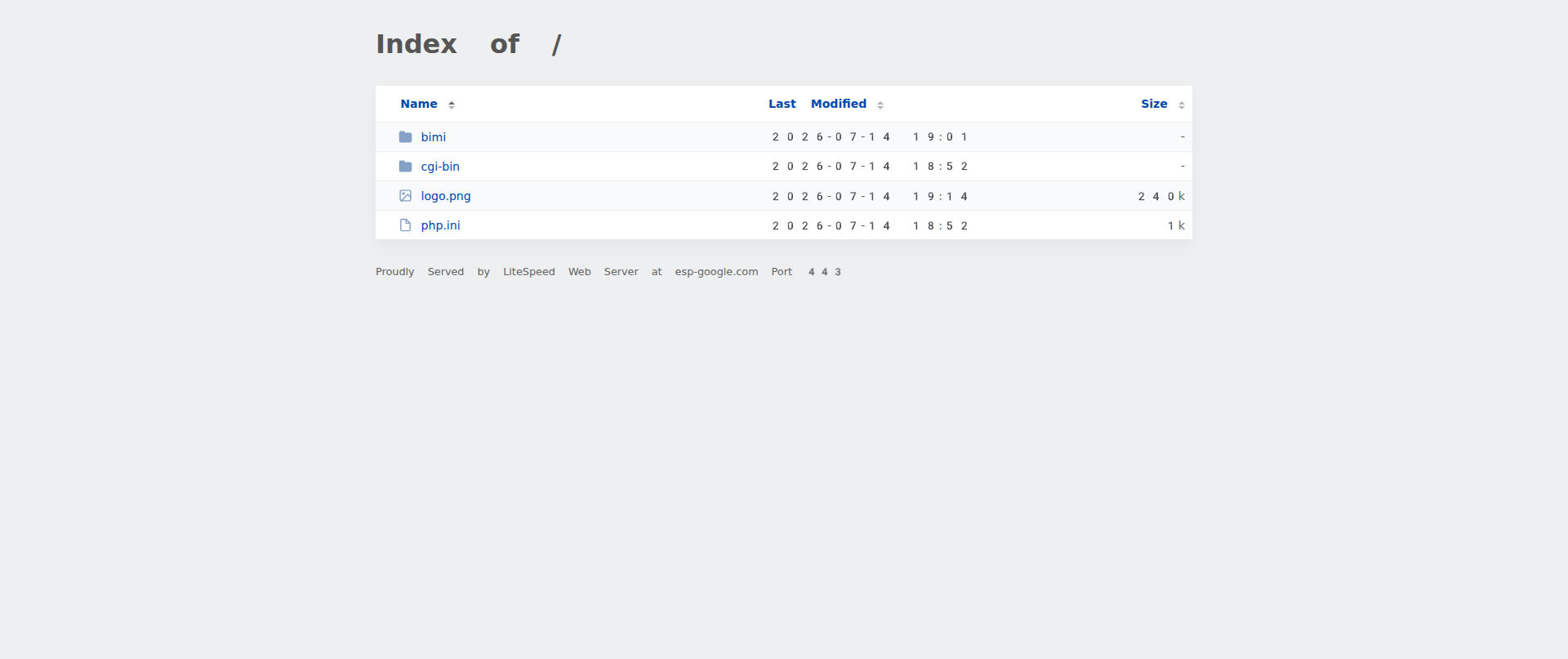 Screenshot of esp-google.com