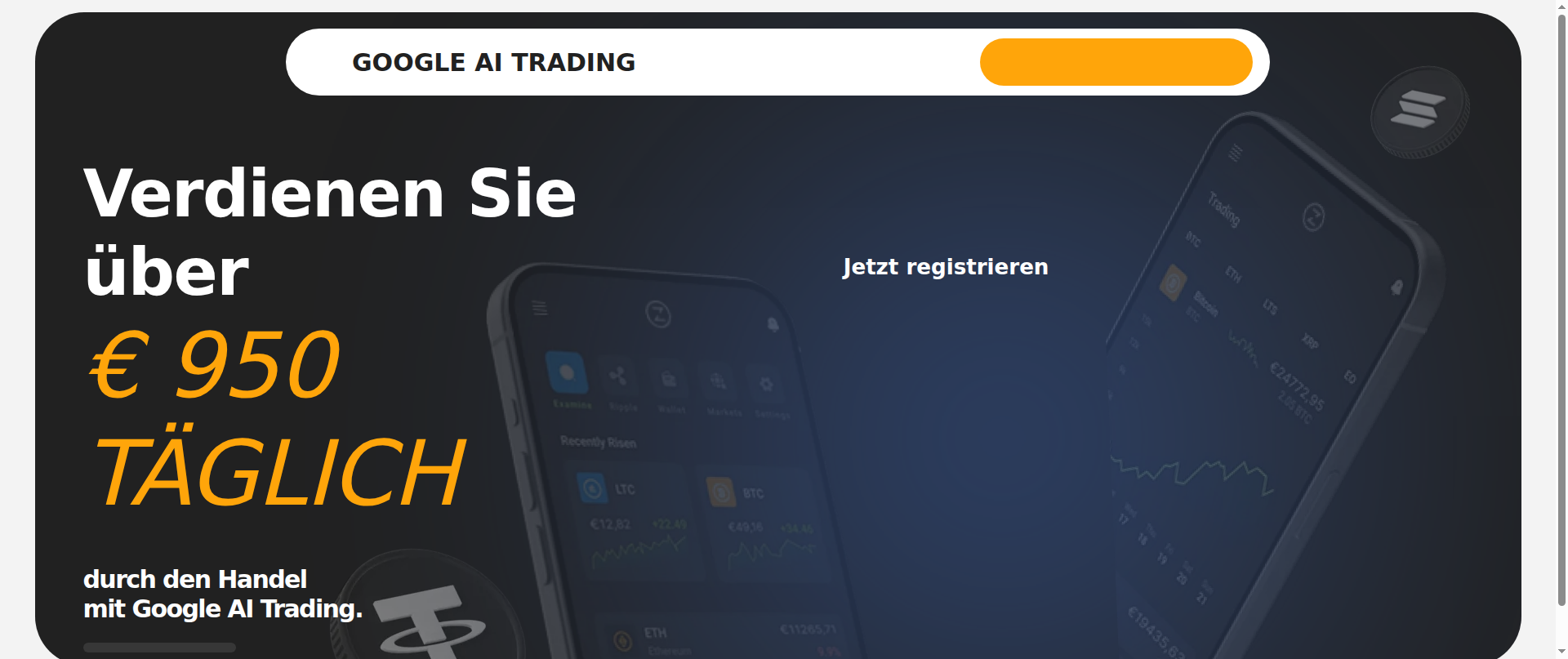 Screenshot of googleaitrading.com