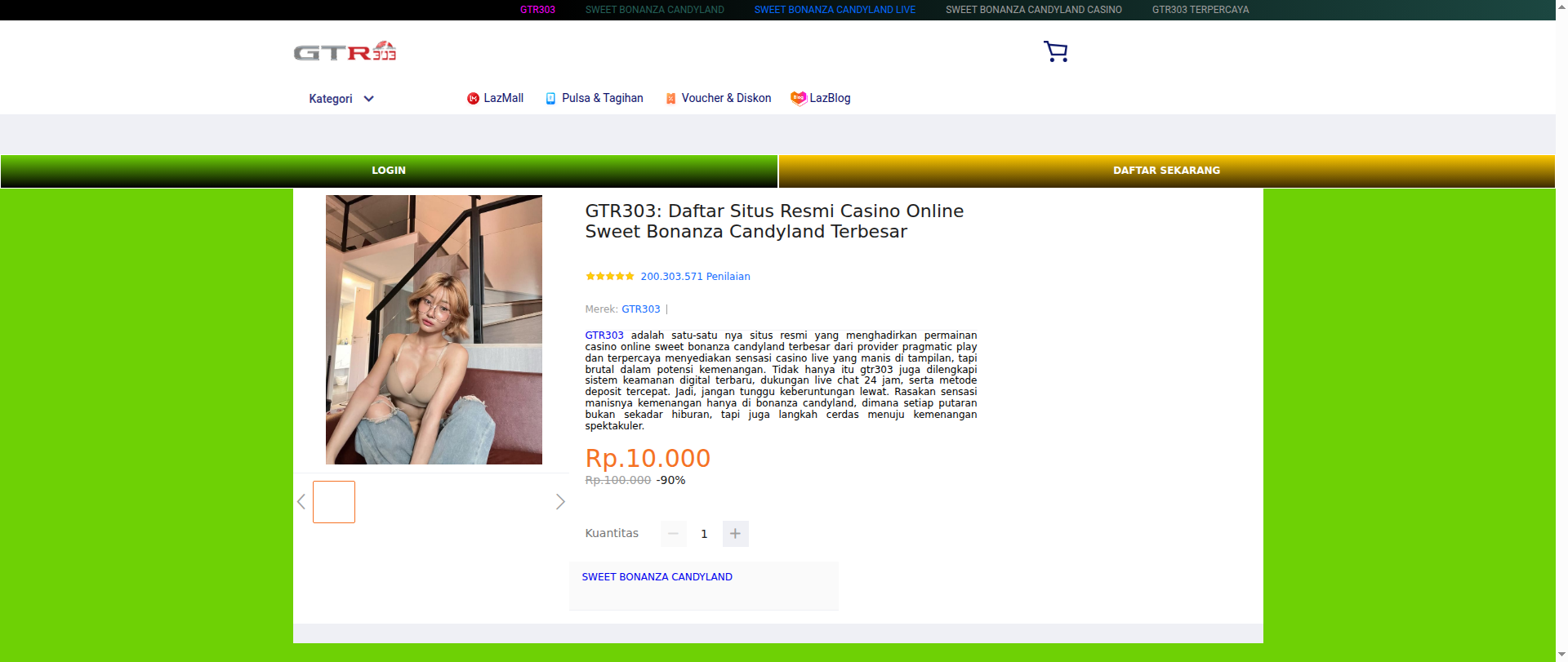 Screenshot of googlechromeindir.com