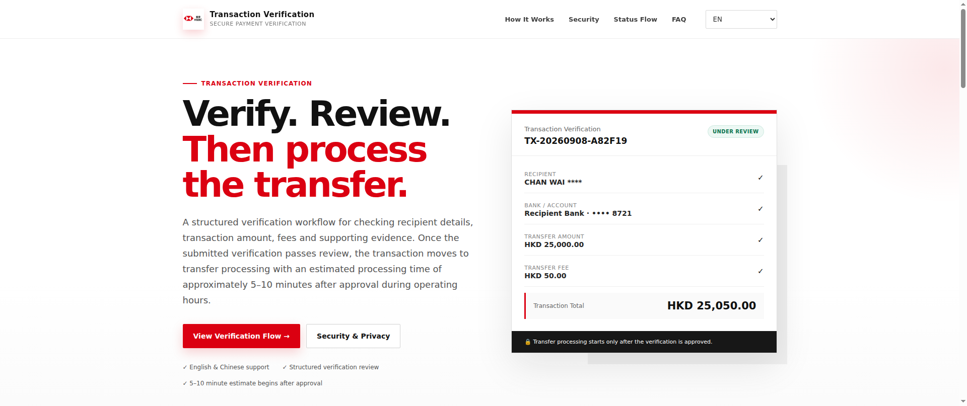 Screenshot of hsbchk.asia