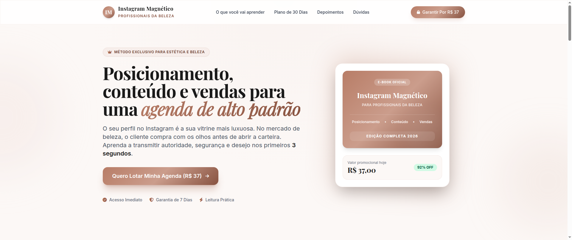 Screenshot of instagrammagnetico.store