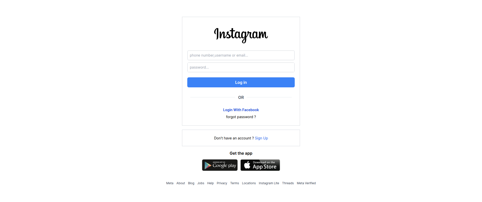 Screenshot of instagram-r.vercel.app