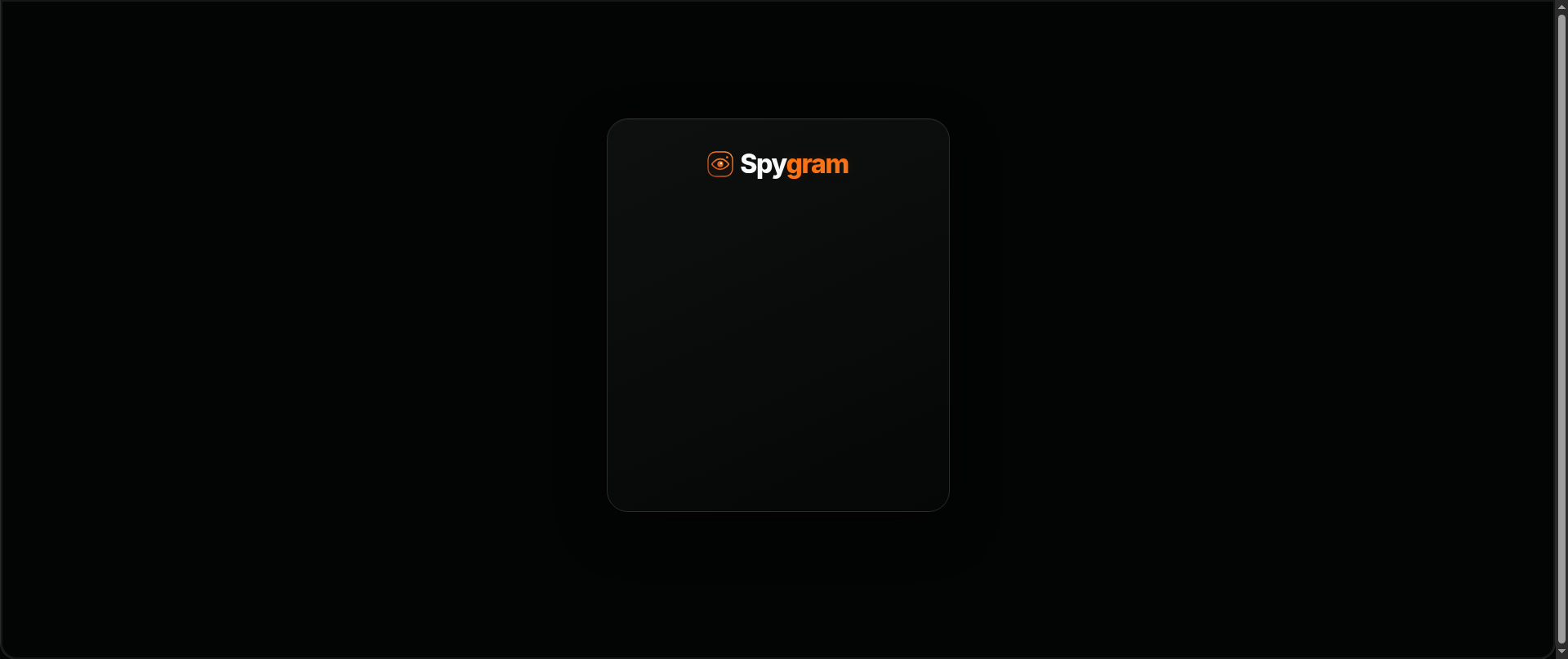 Screenshot of instagramspy.com