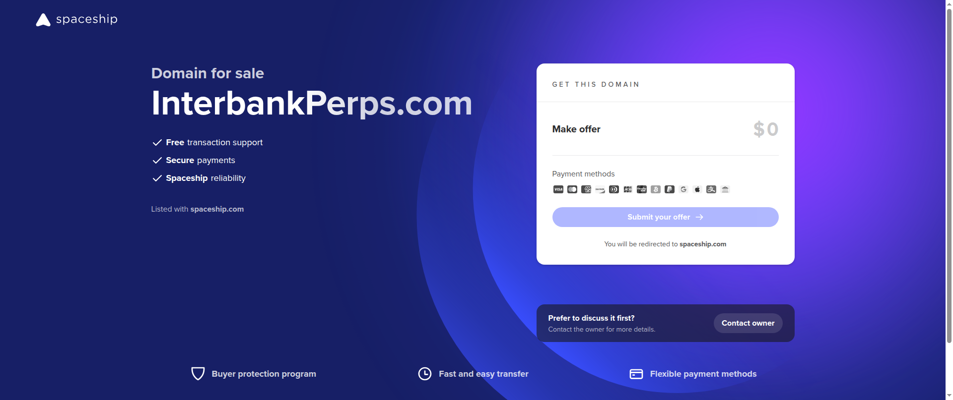 Screenshot of interbankperps.com
