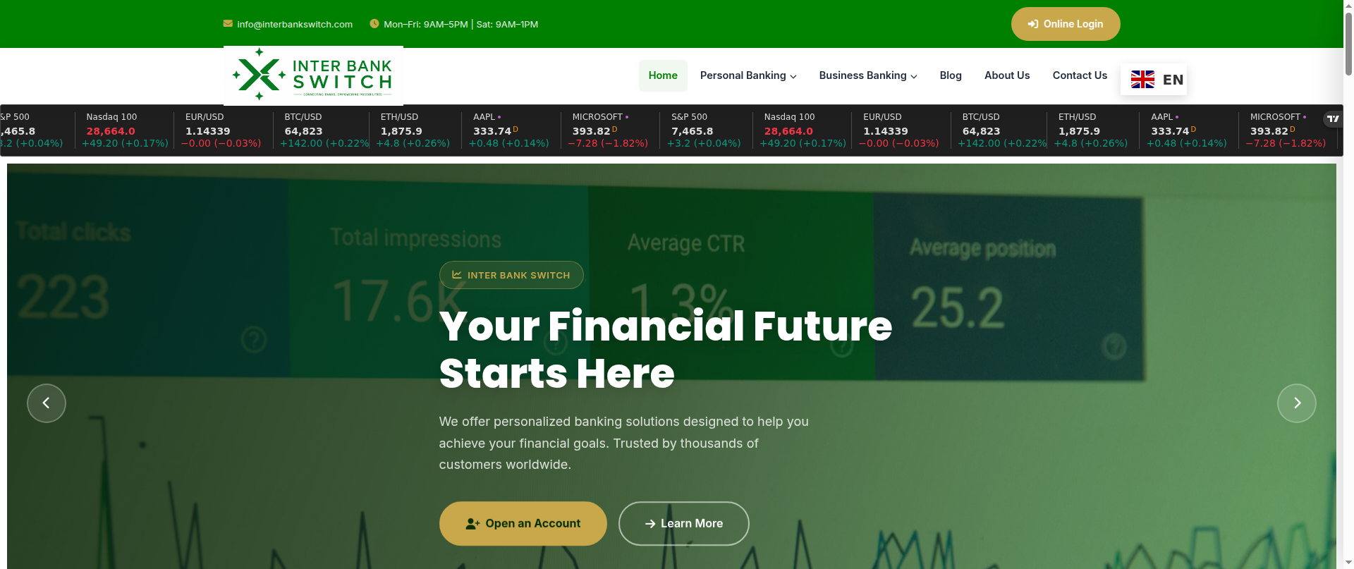 Screenshot of interbankswitch.com