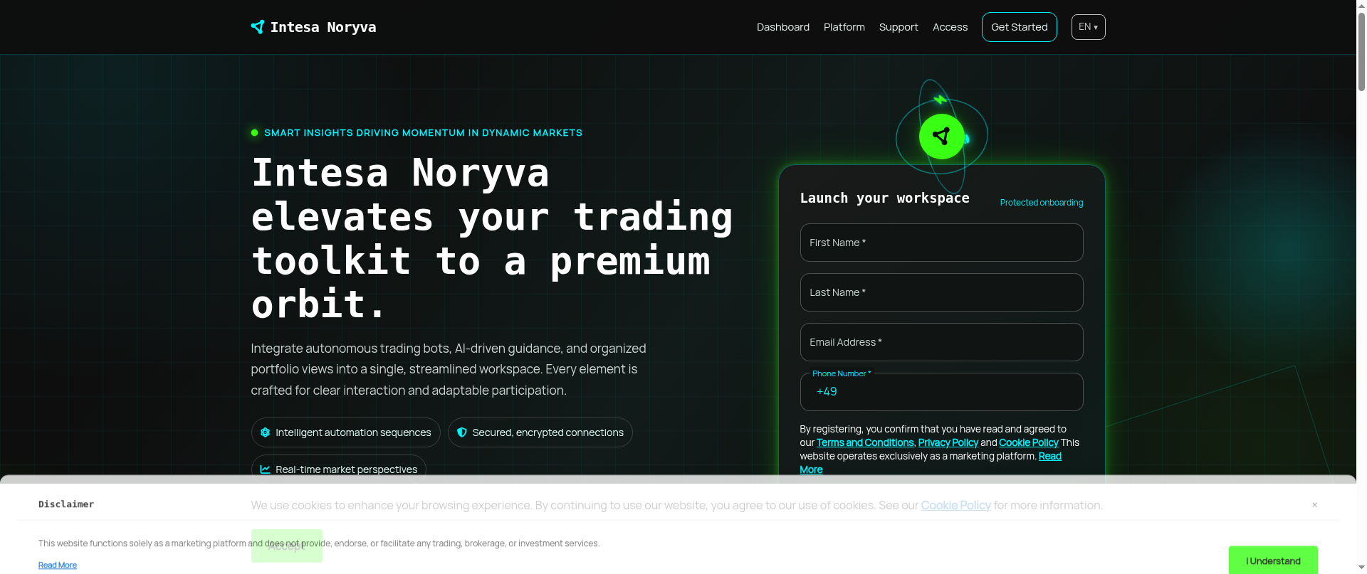 Screenshot of intesanoryvaengine.click