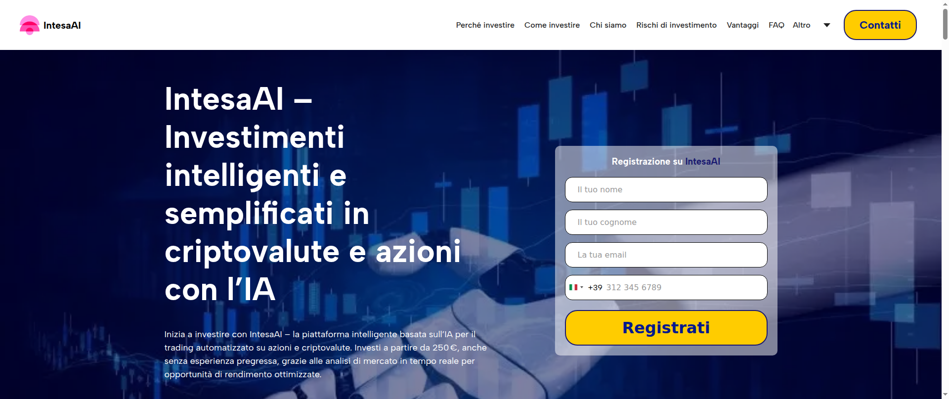 Screenshot of it-intesaai.com