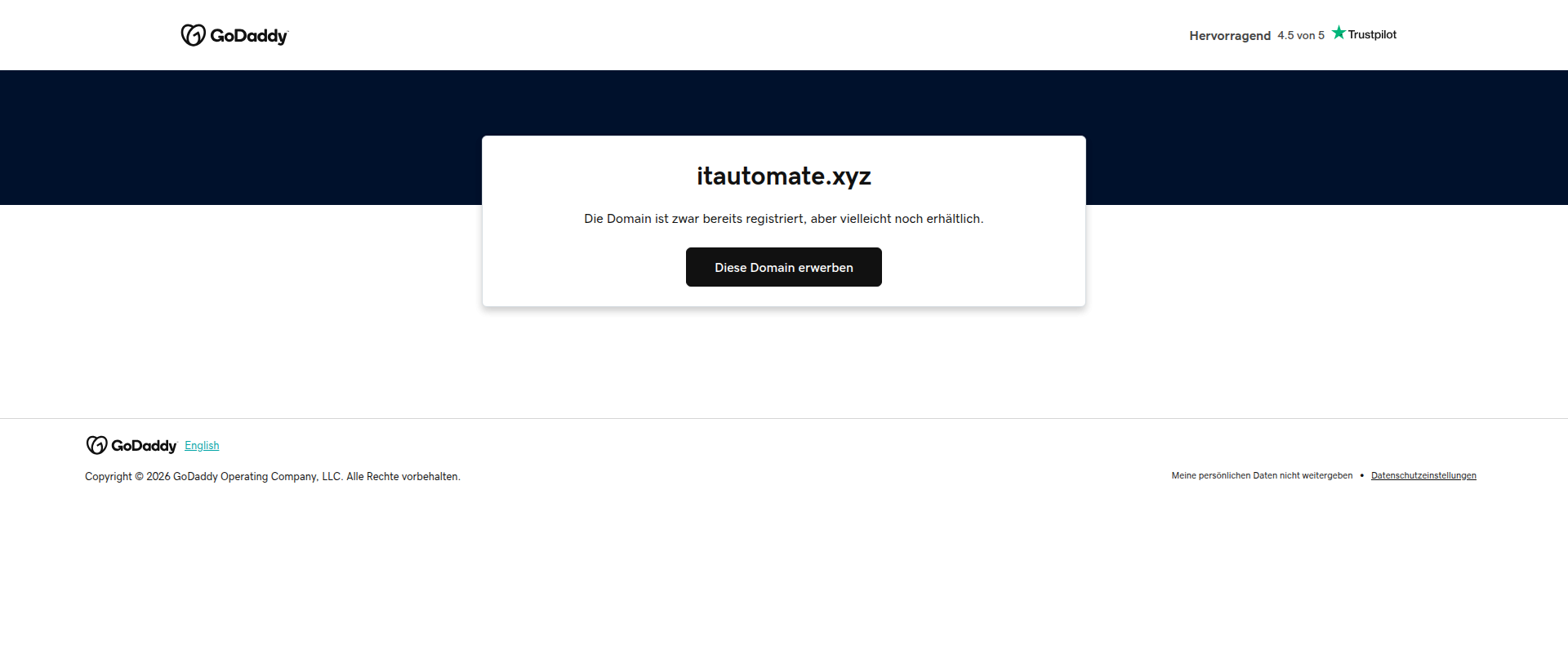 Screenshot of itautomate.xyz