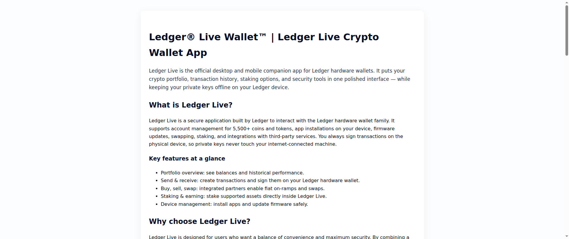 Screenshot of start-ledgrelive-wlt.pages.dev