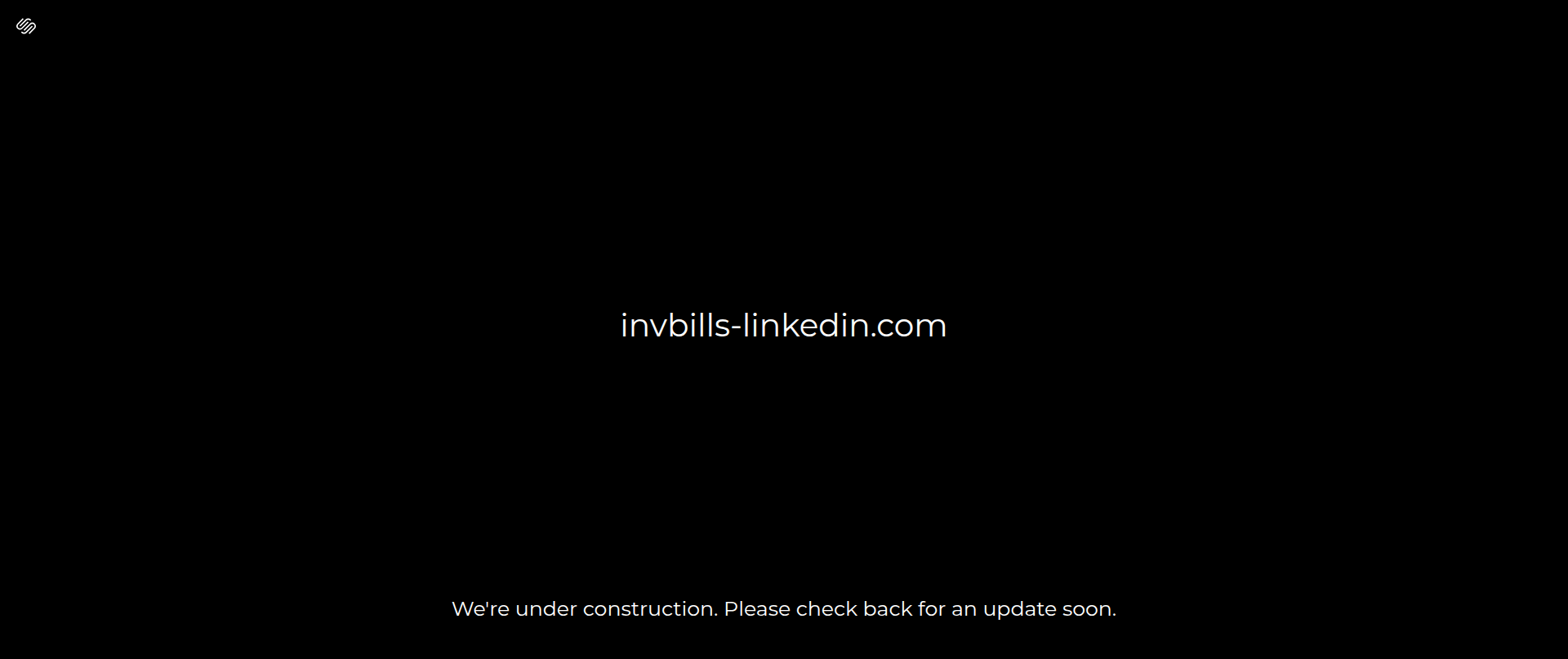 Screenshot of invbills-linkedin.com
