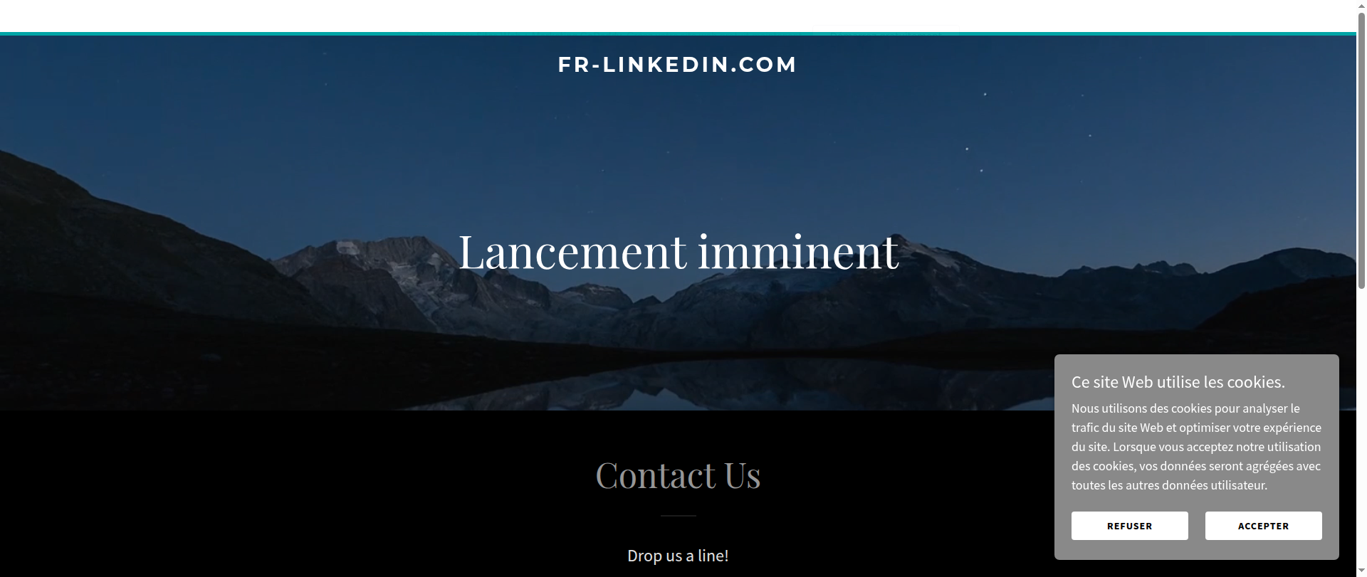 Screenshot of fr-linkedin.com