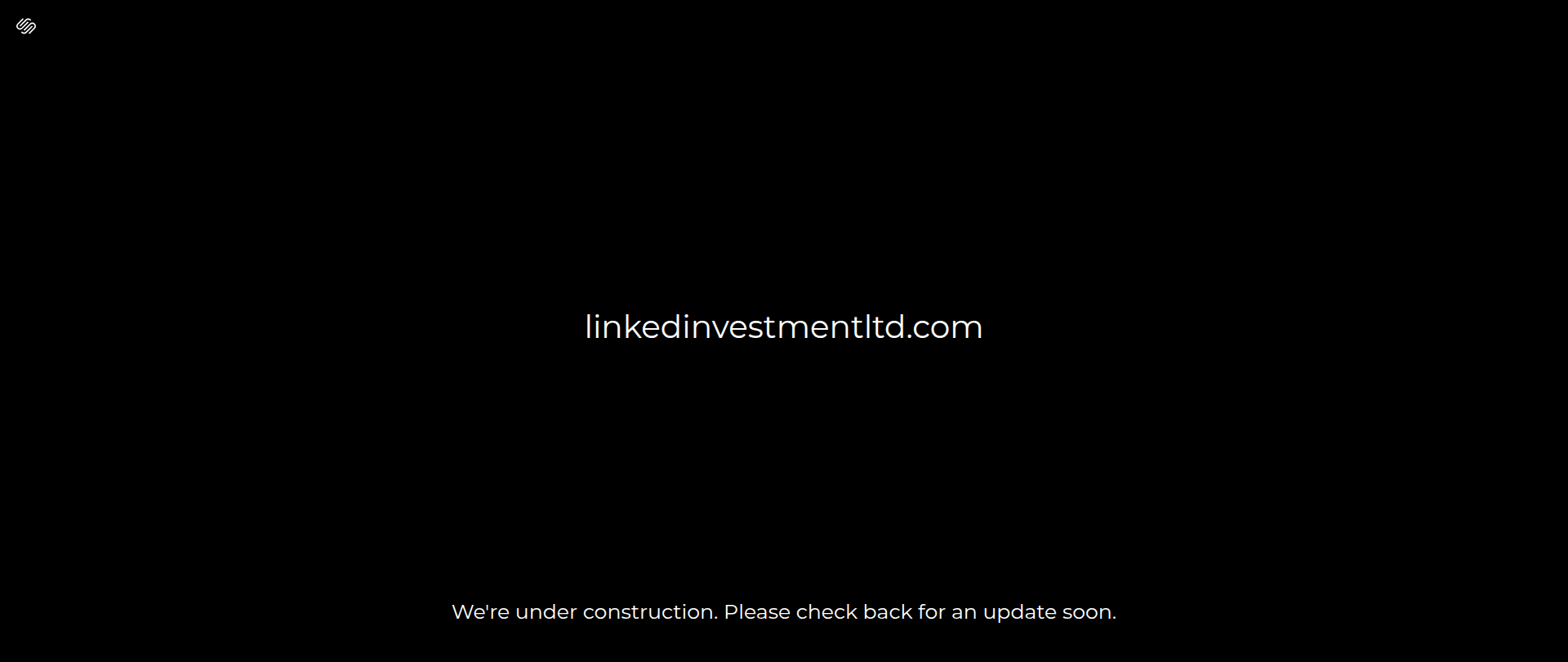 Screenshot of linkedinvestmentltd.com