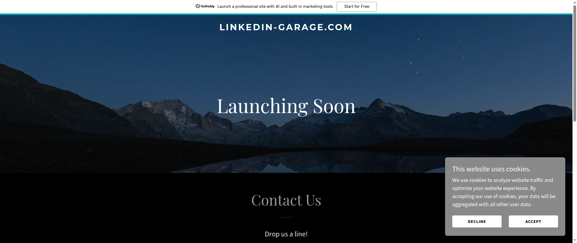 Screenshot of linkedin-garage.com