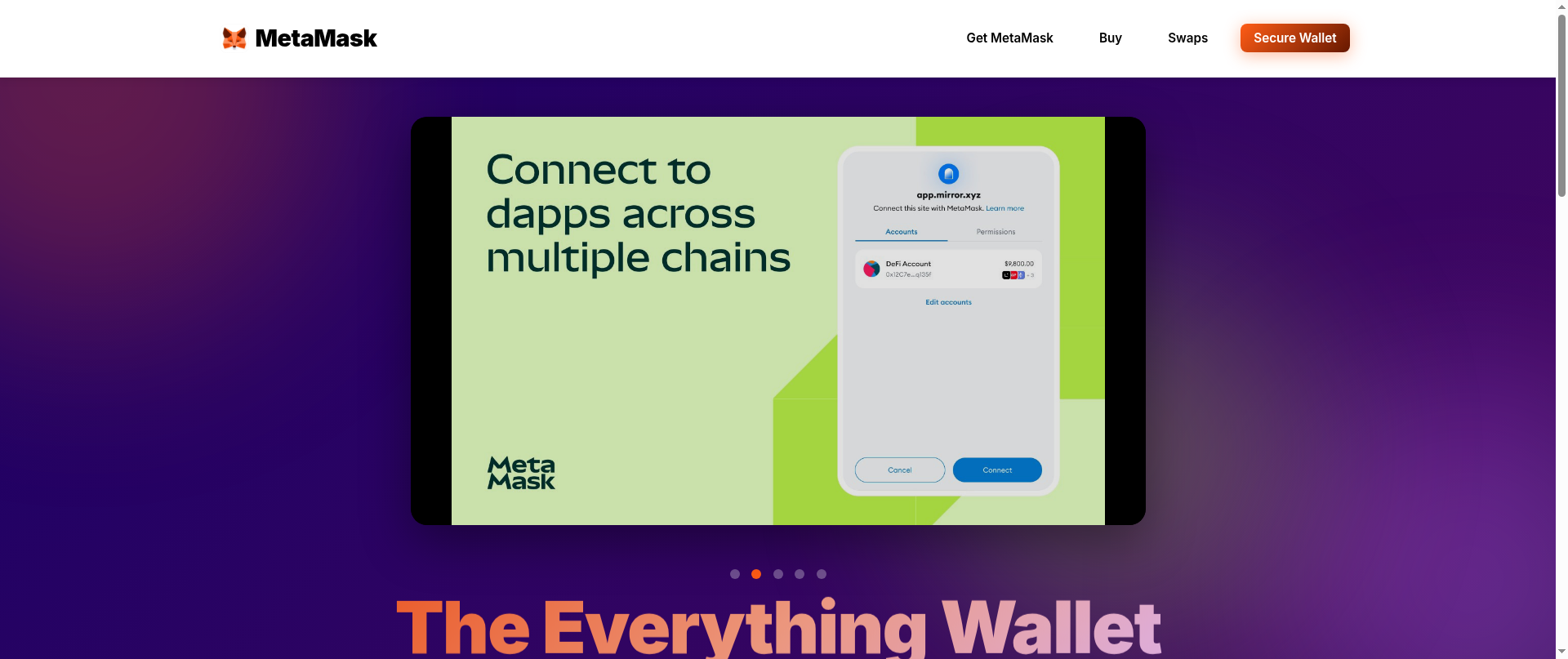 Screenshot of metamask-portal.yzz.me