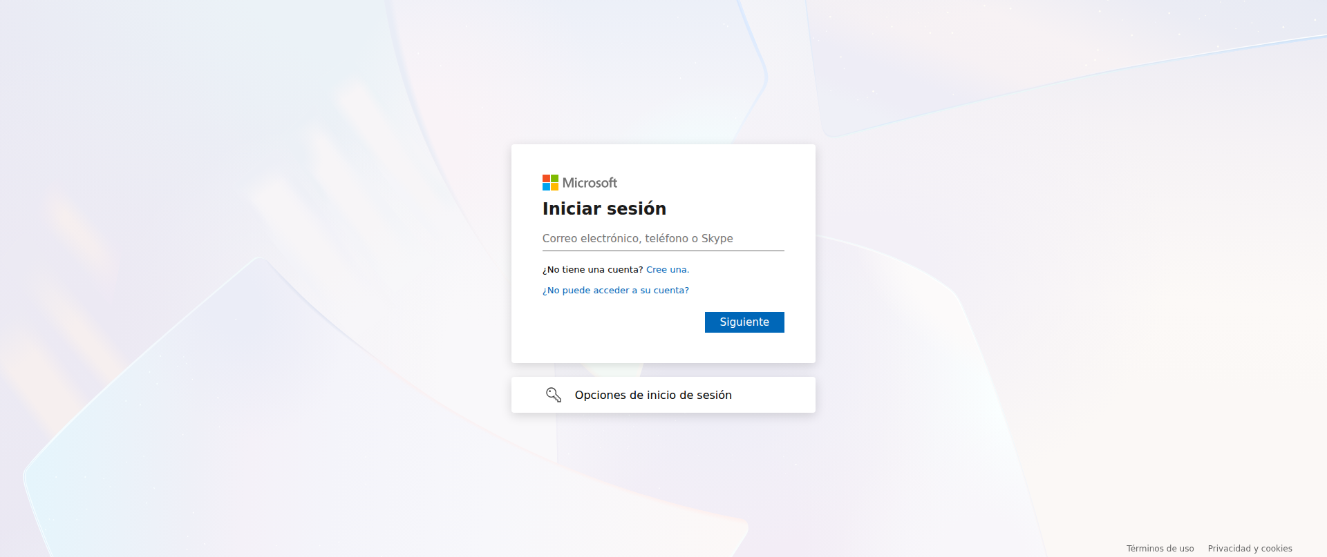 Screenshot of verificarcuenta-micros0ft2026way.zya.me