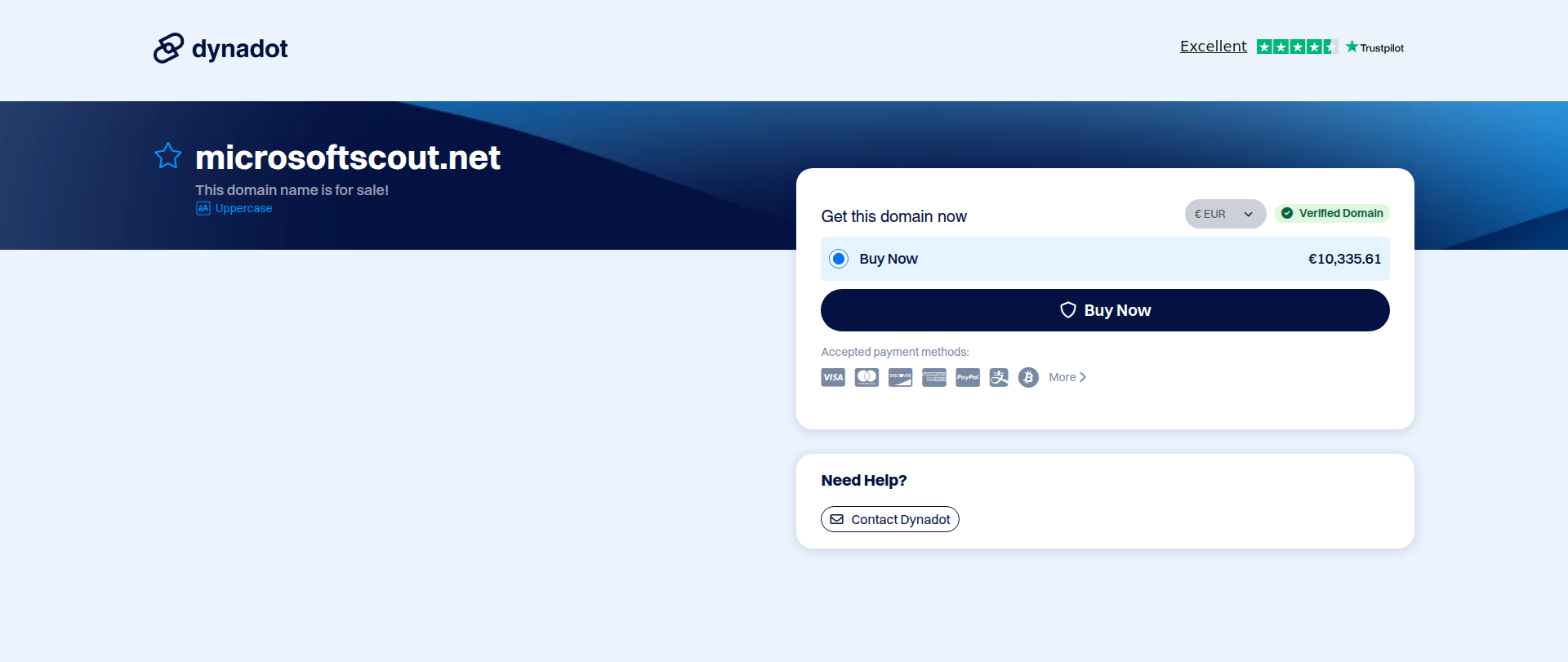 Screenshot of microsoftscout.net