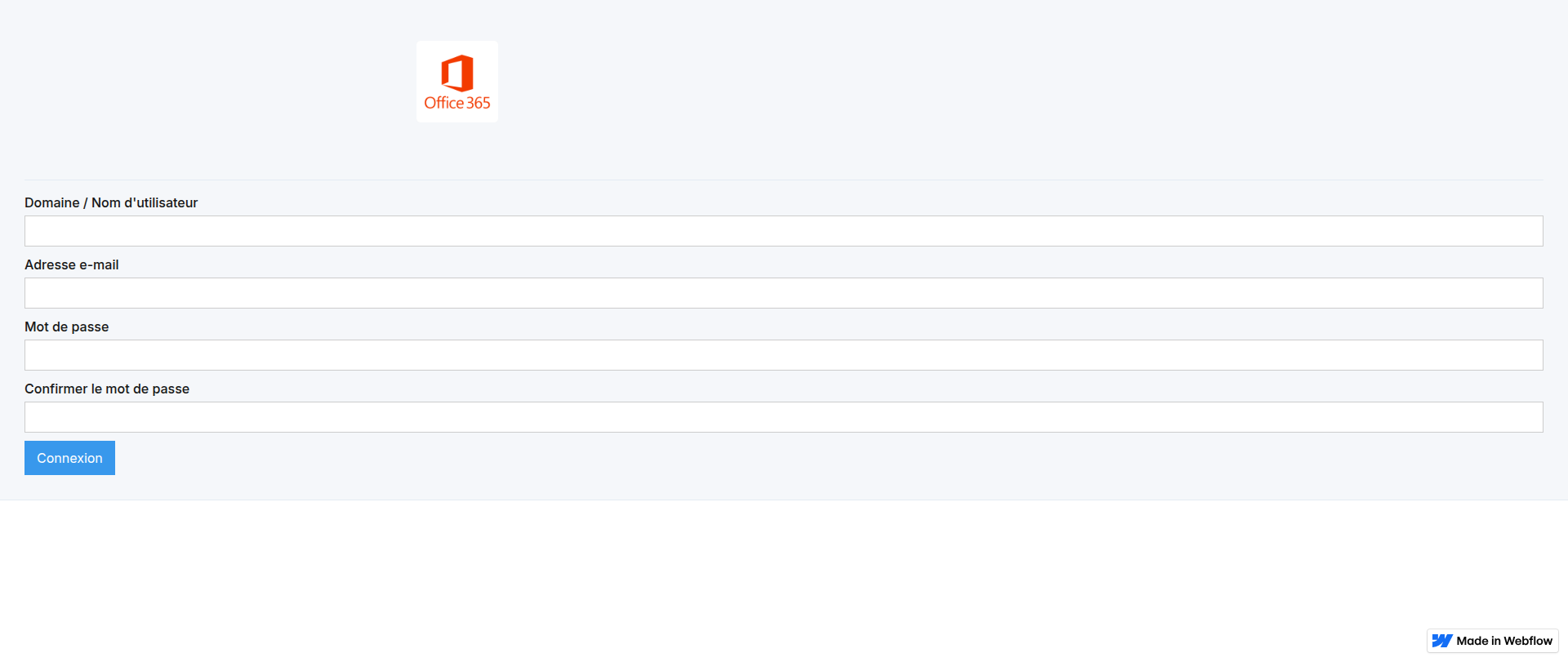Screenshot of office365-service-c38bf0.webflow.io