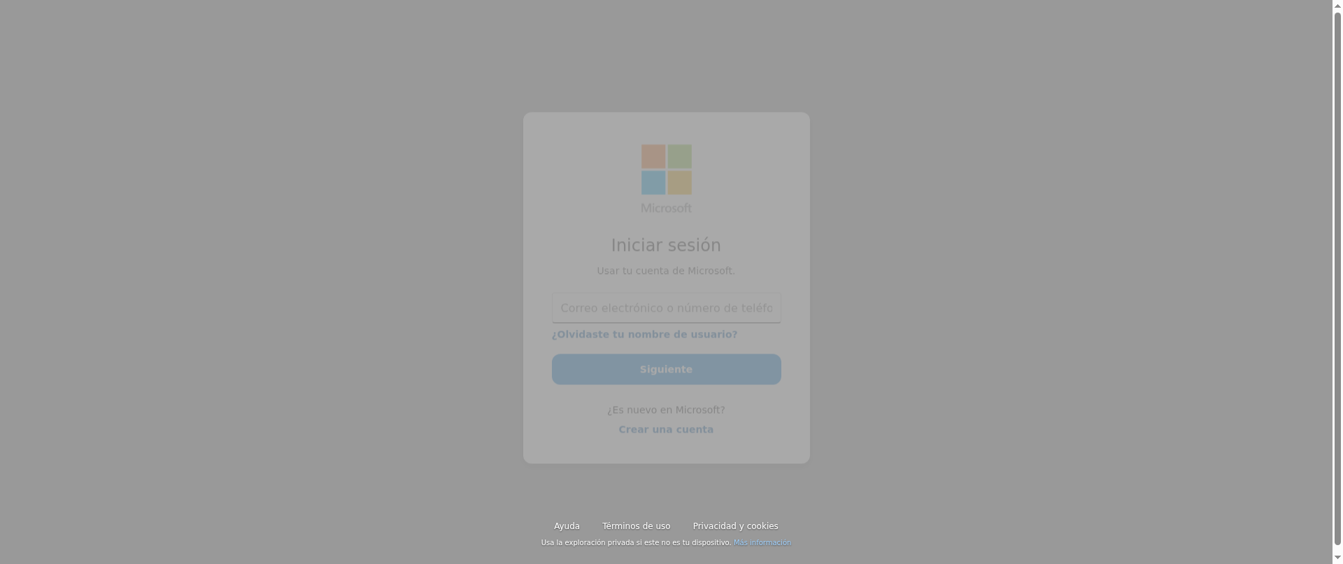 Screenshot of reactivar-microsoft-mxx.iceiy.com