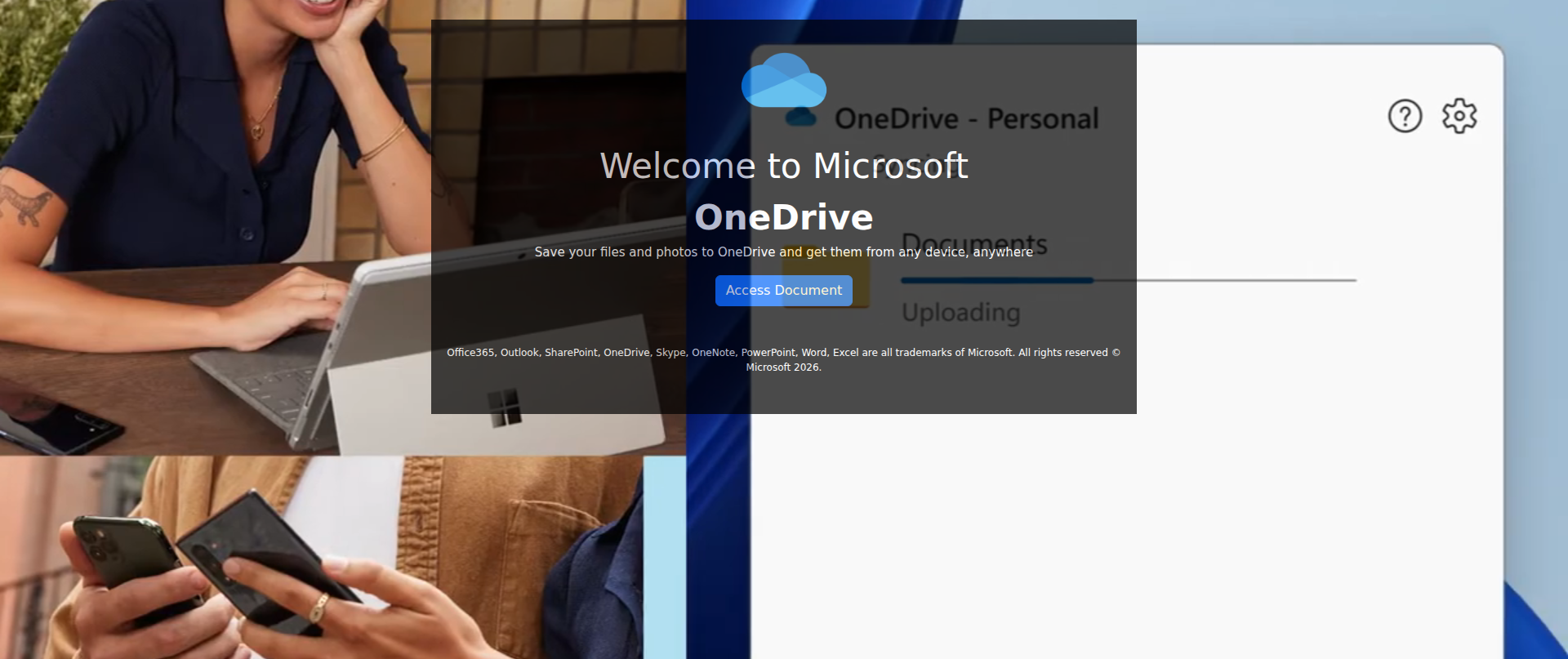 Screenshot of onedrive-thybncdcs.hopto.org