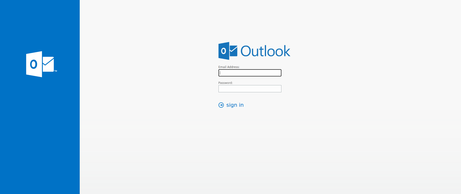 Screenshot of outlook-serv-coral.vercel.app