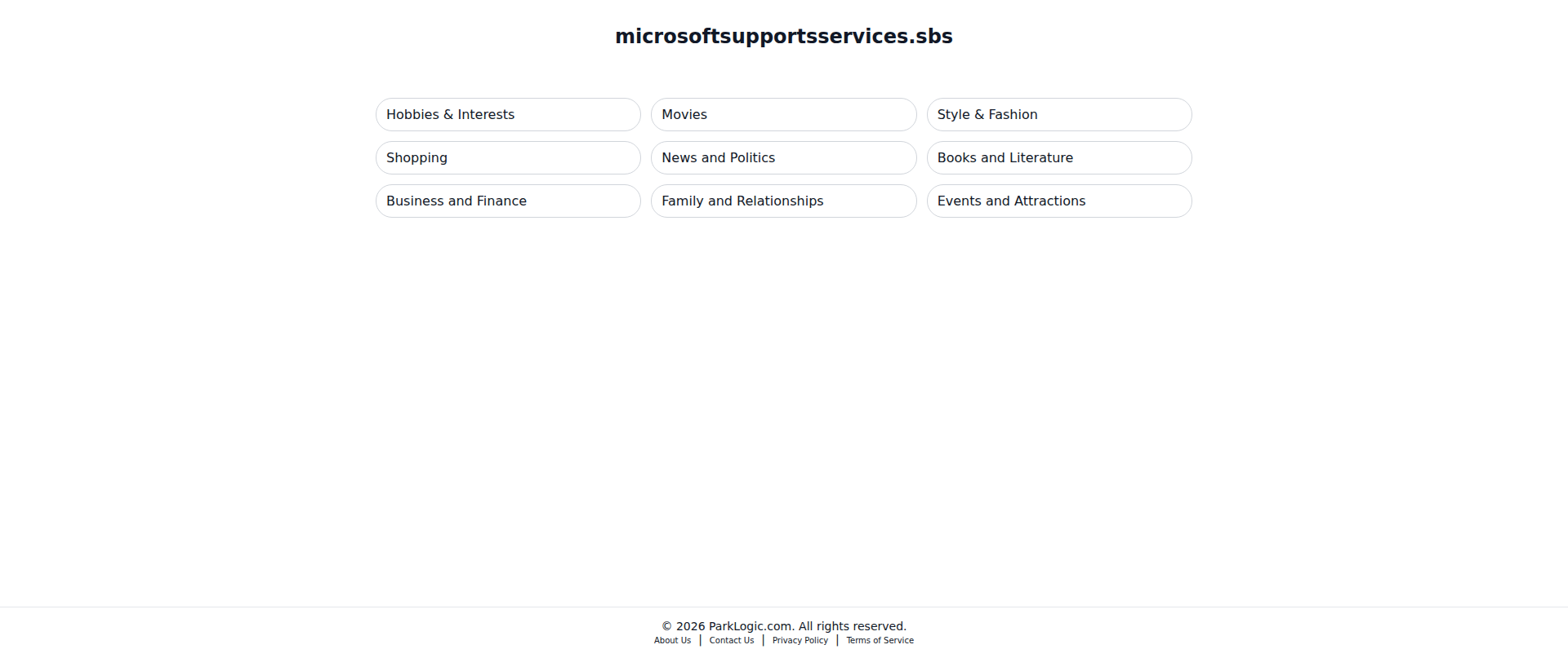 Screenshot of microsoftsupportsservices.sbs