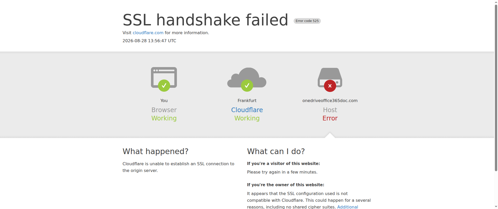 Screenshot of onedriveoffice365doc.com