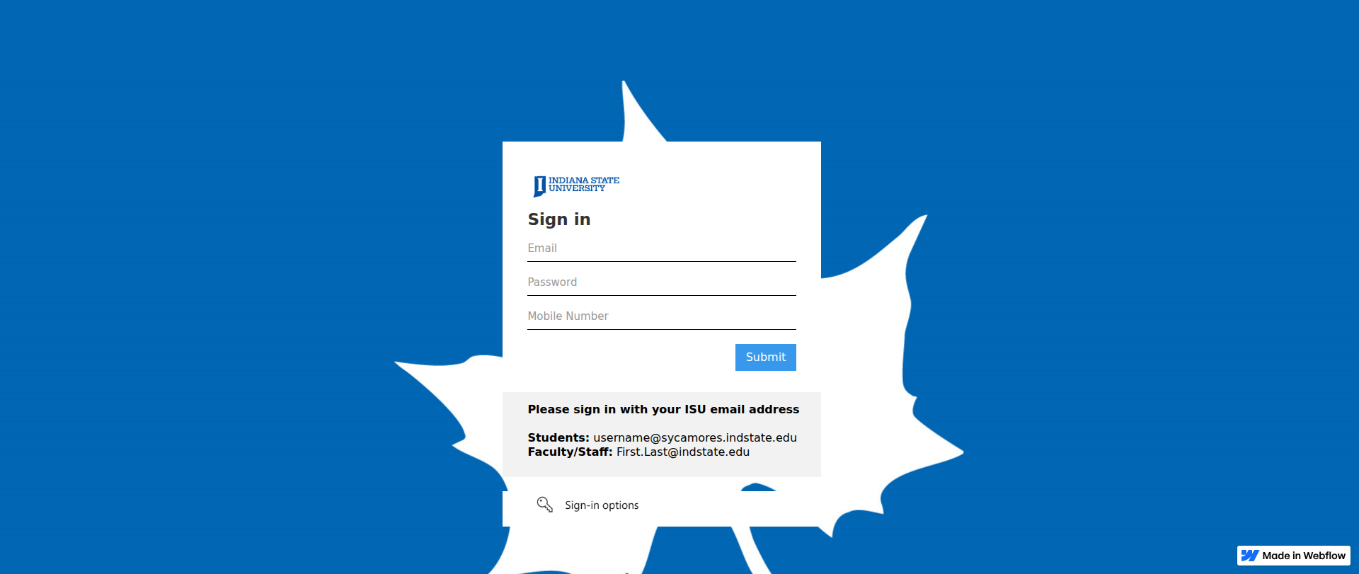 Screenshot of login-microsoftonline-com-3eeabeae8-2ff.webflow.io