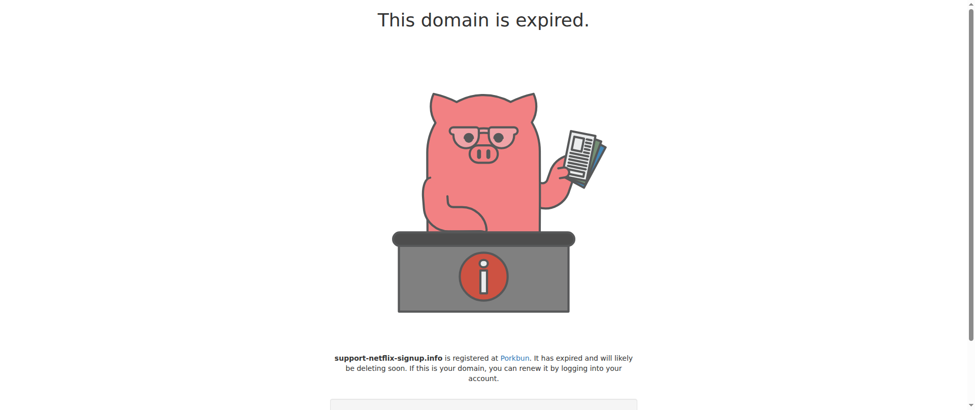 Screenshot of support-netflix-signup.info