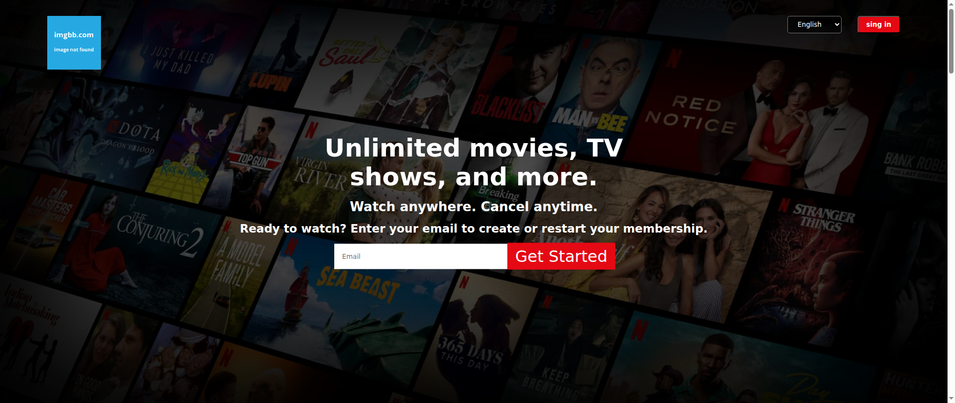 Screenshot of netflix-clone-drab-ten.vercel.app