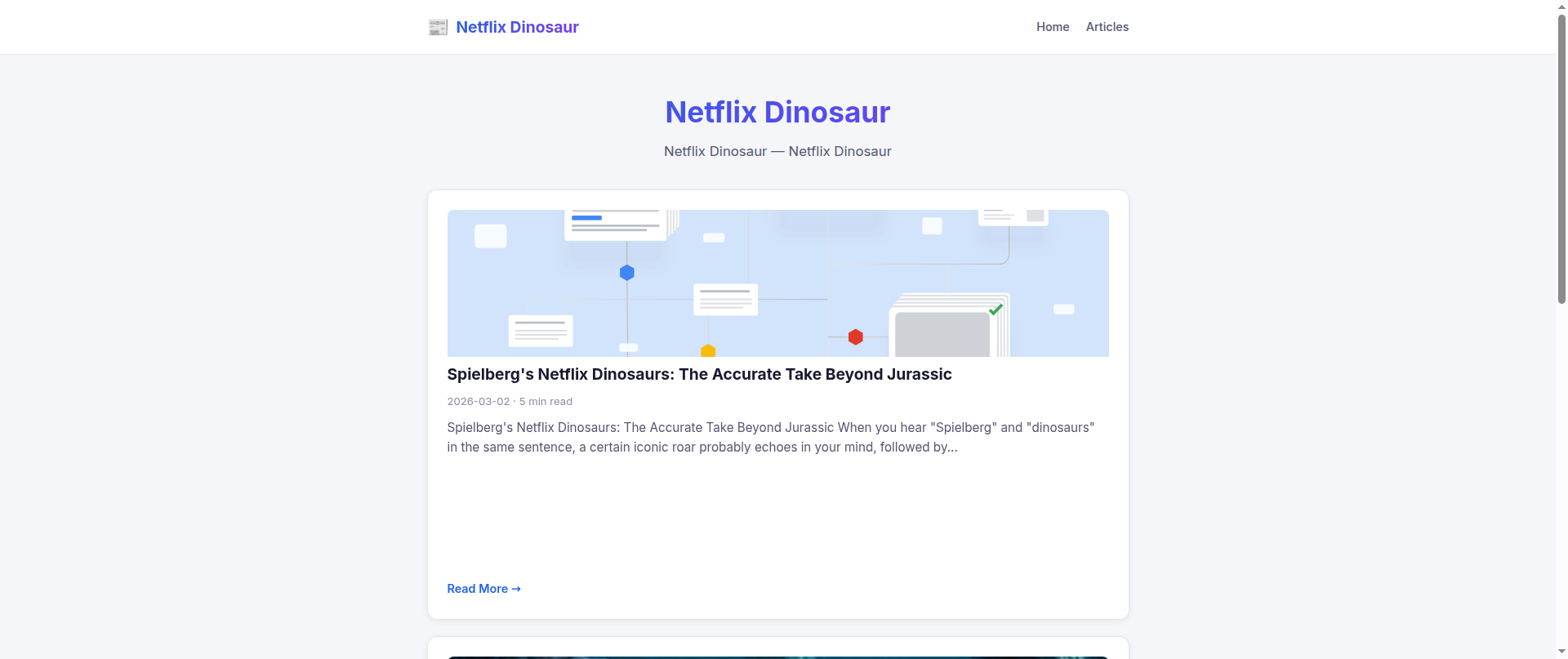 Screenshot of netflix-dinosaur.pages.dev