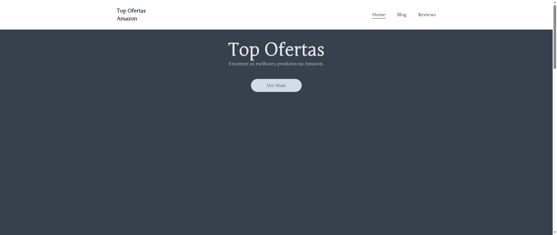 Screenshot of topofertasamazon.com.br