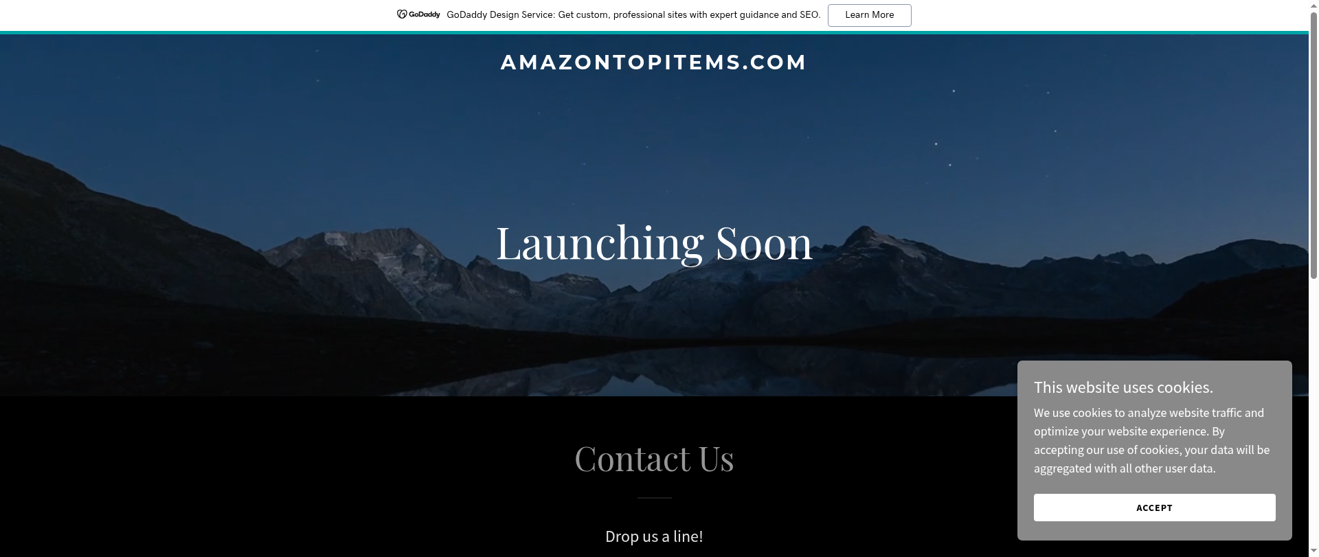 Screenshot of amazontopitems.com