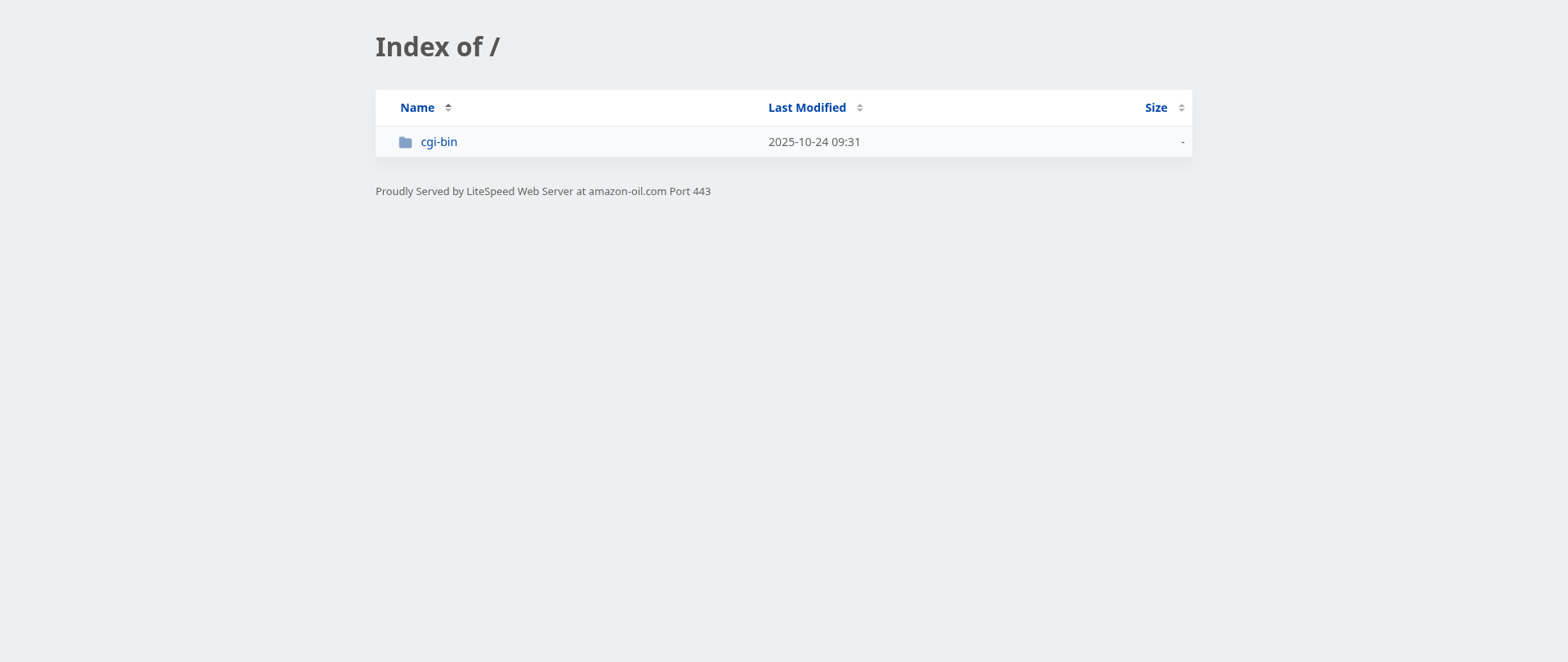 Screenshot of amazon-oil.com