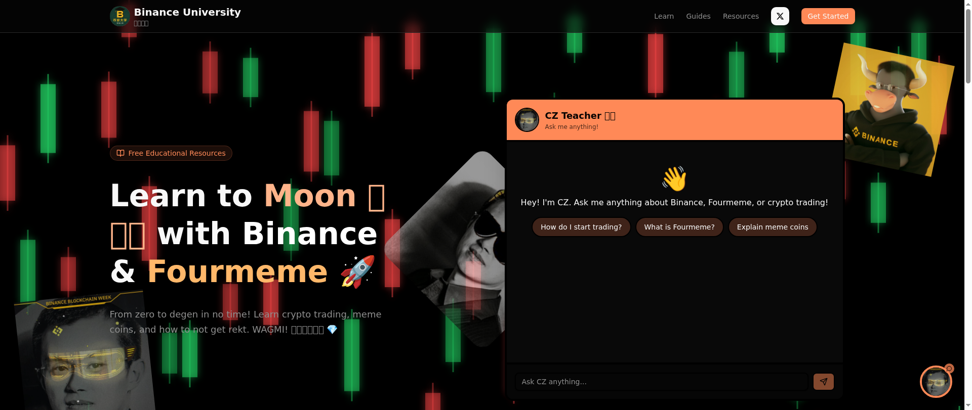 Screenshot of binanceuni.lol