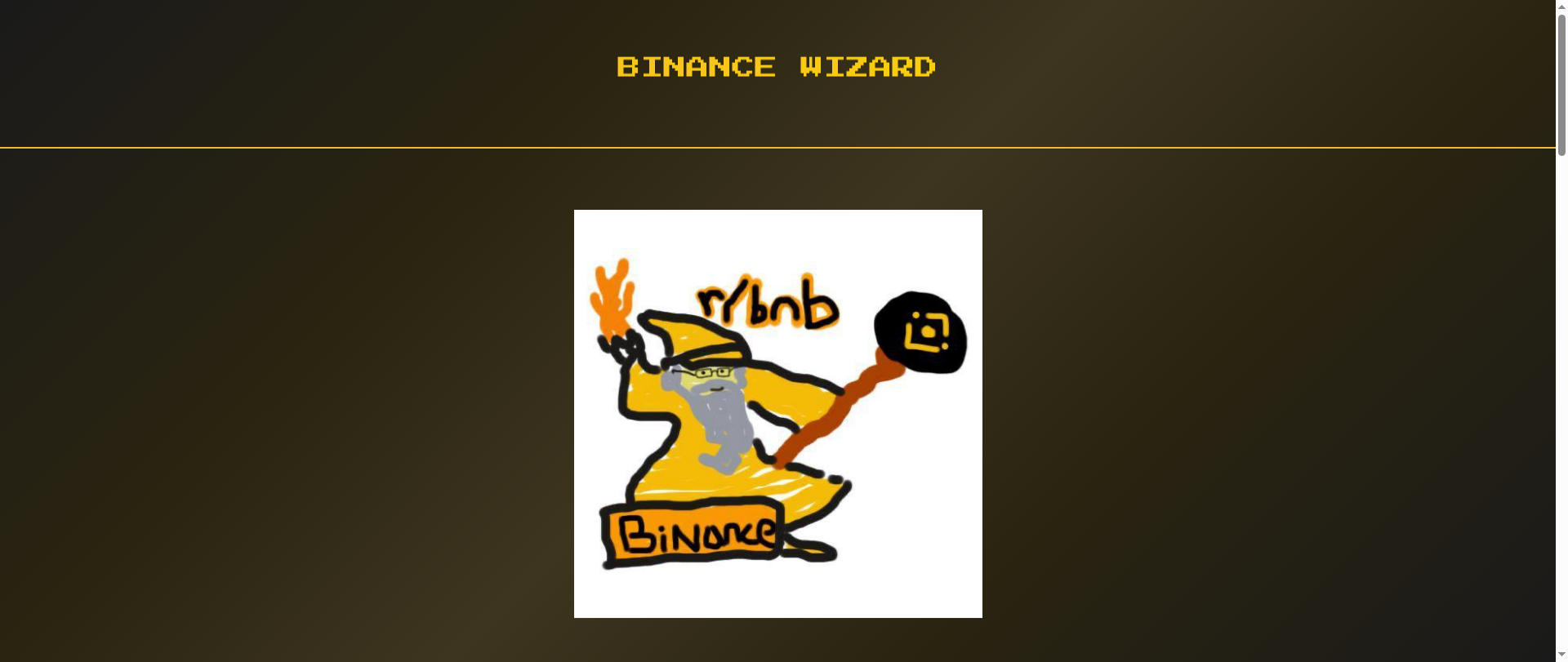Screenshot of binancewizard.com