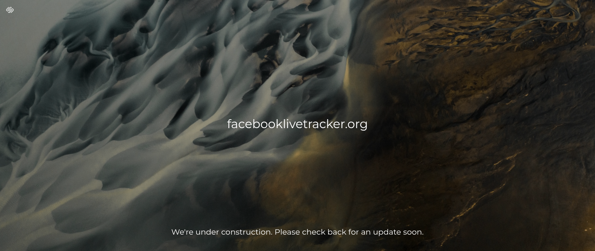 Screenshot of facebooklivetracker.org