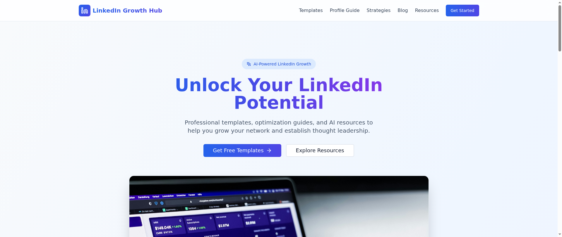 Screenshot of linkedinmart.com