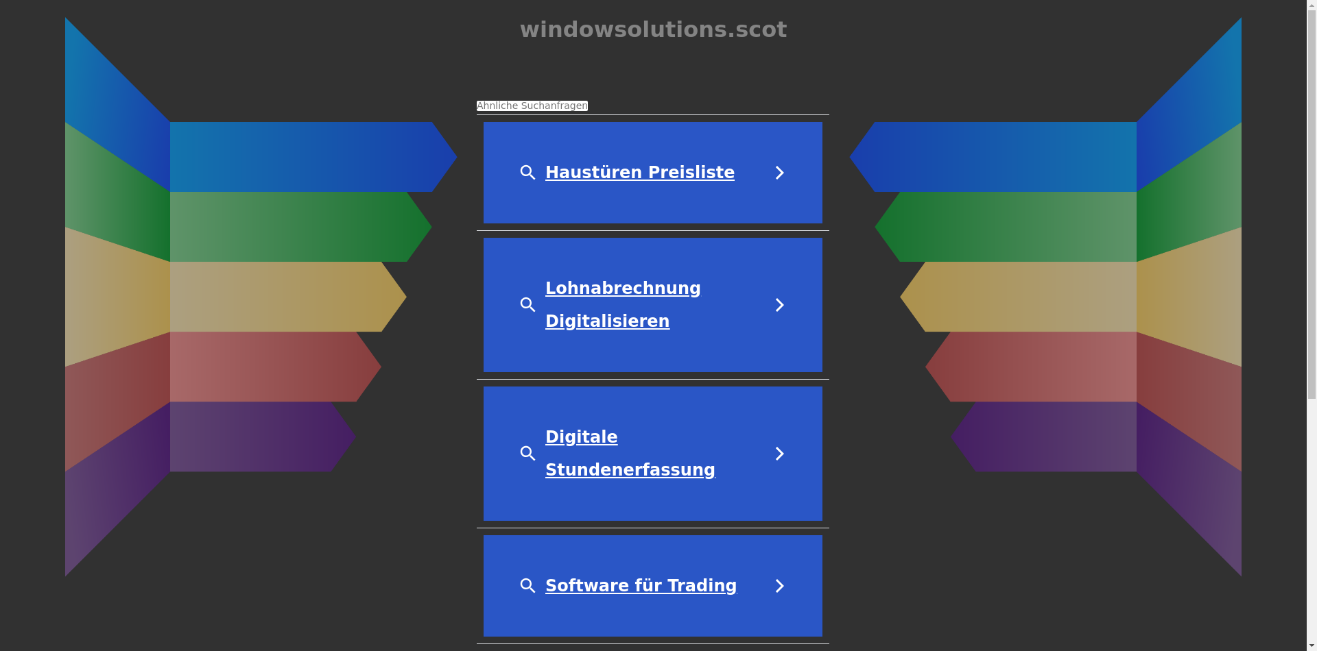 Screenshot of windowsolutions.scot