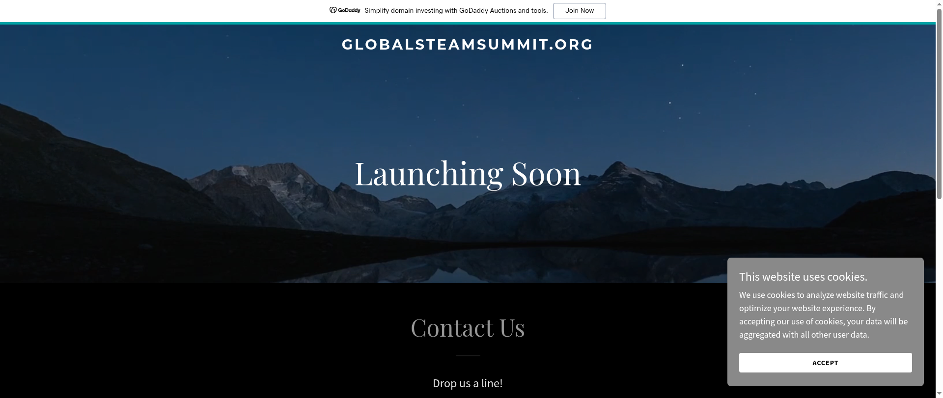 Screenshot of globalsteamsummit.org