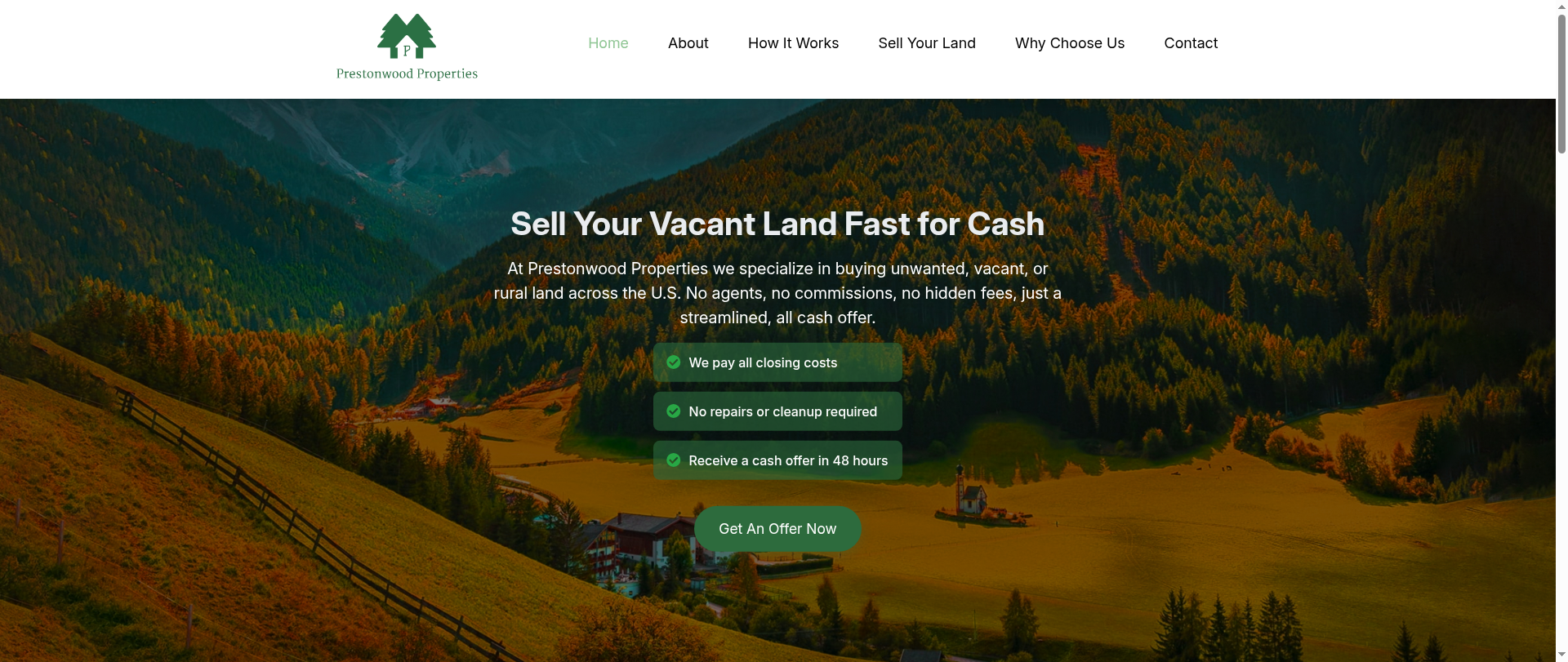 Screenshot of richlanddealsteam.com