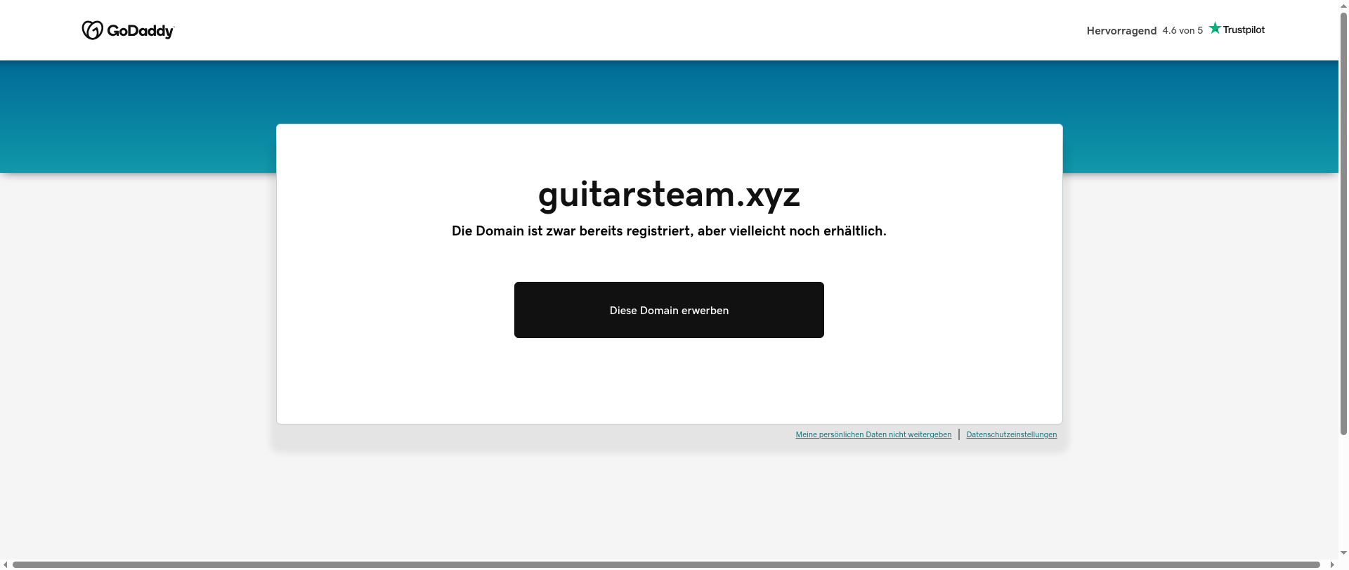 Screenshot of guitarsteam.xyz